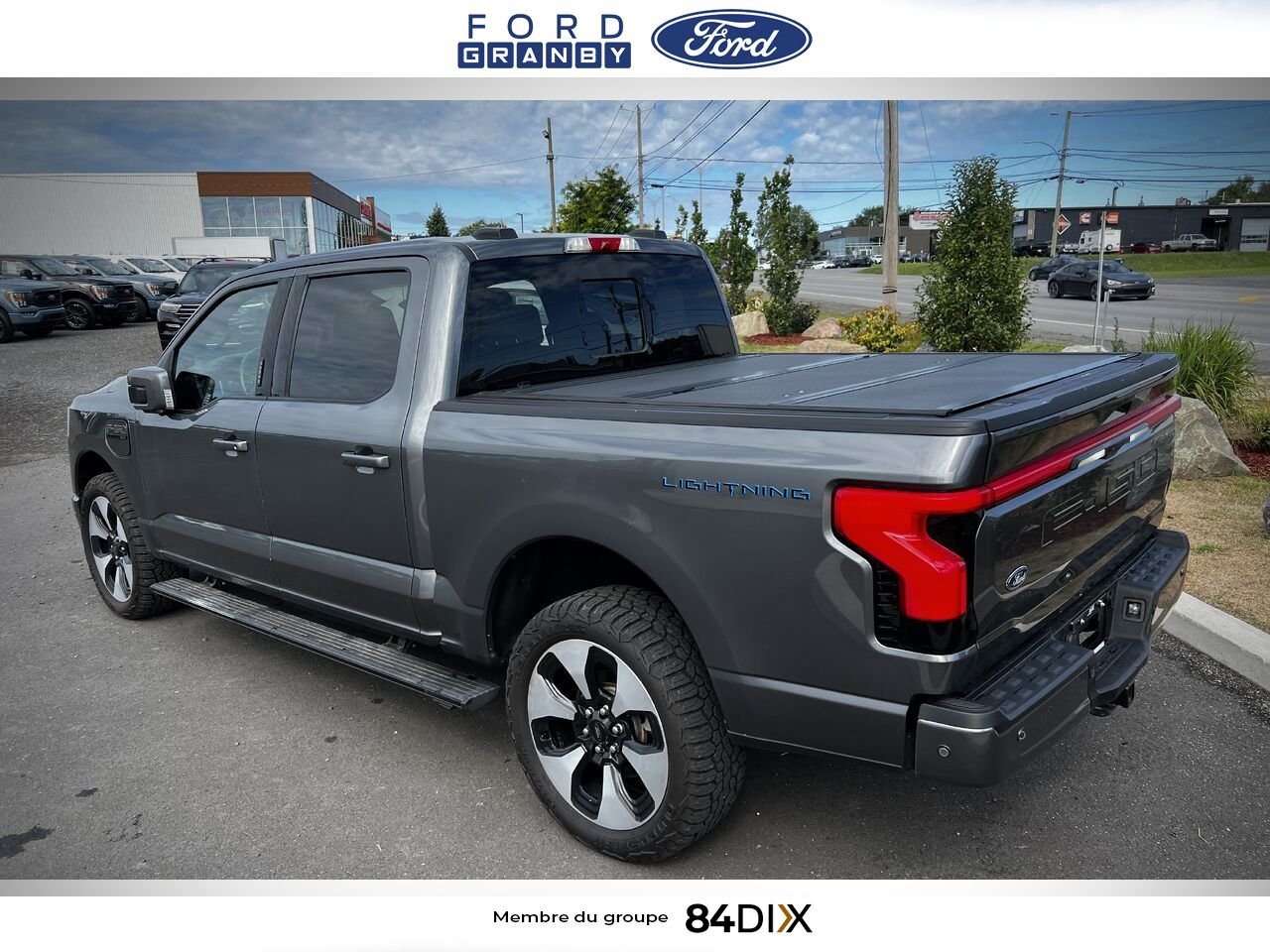 2023 Ford F-150 Lightning Grey Granby - photo #5