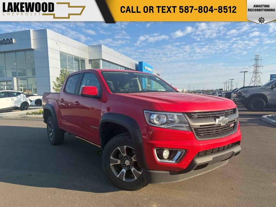 2018 Chevrolet Colorado 2018 Red