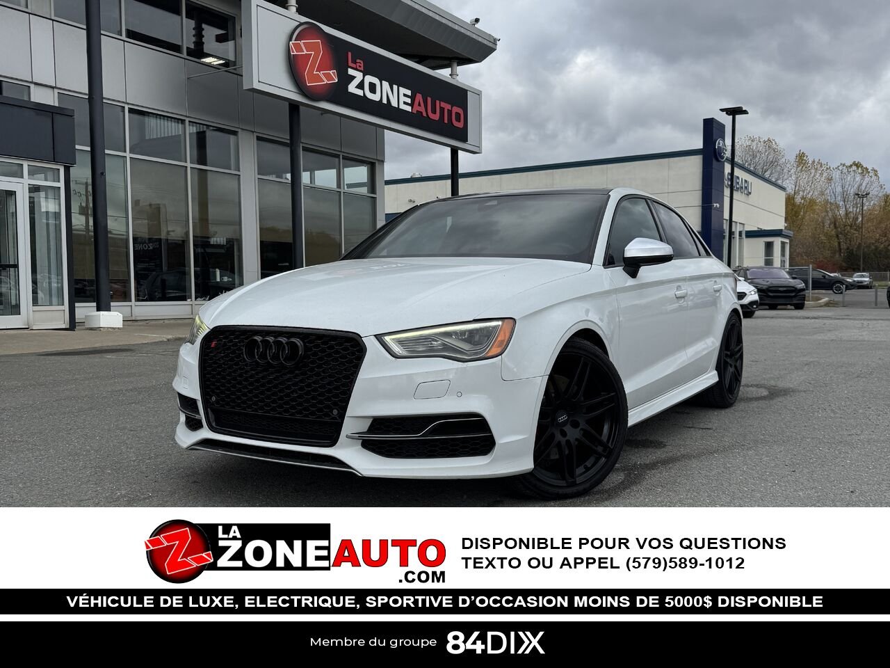 2015 Audi S3 Technik White Granby - photo #0