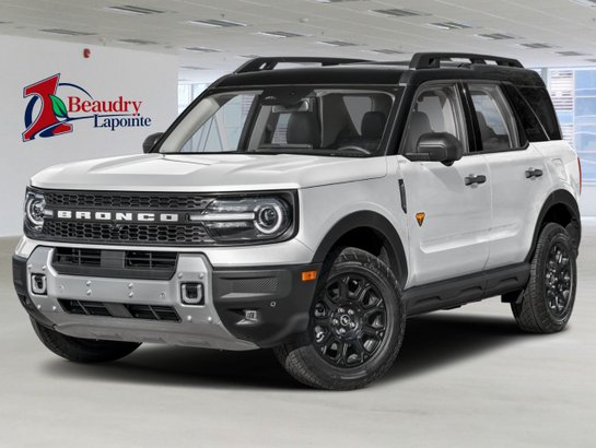 2026 Ford Bronco Sport 2026 Space White Metallic