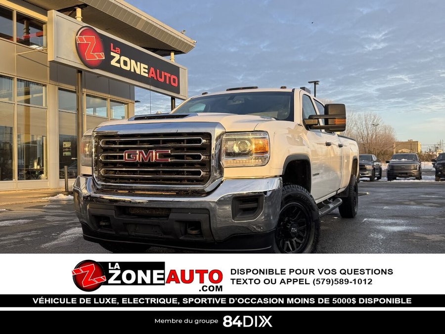 2018 GMC Sierra 2500HD 2018 White