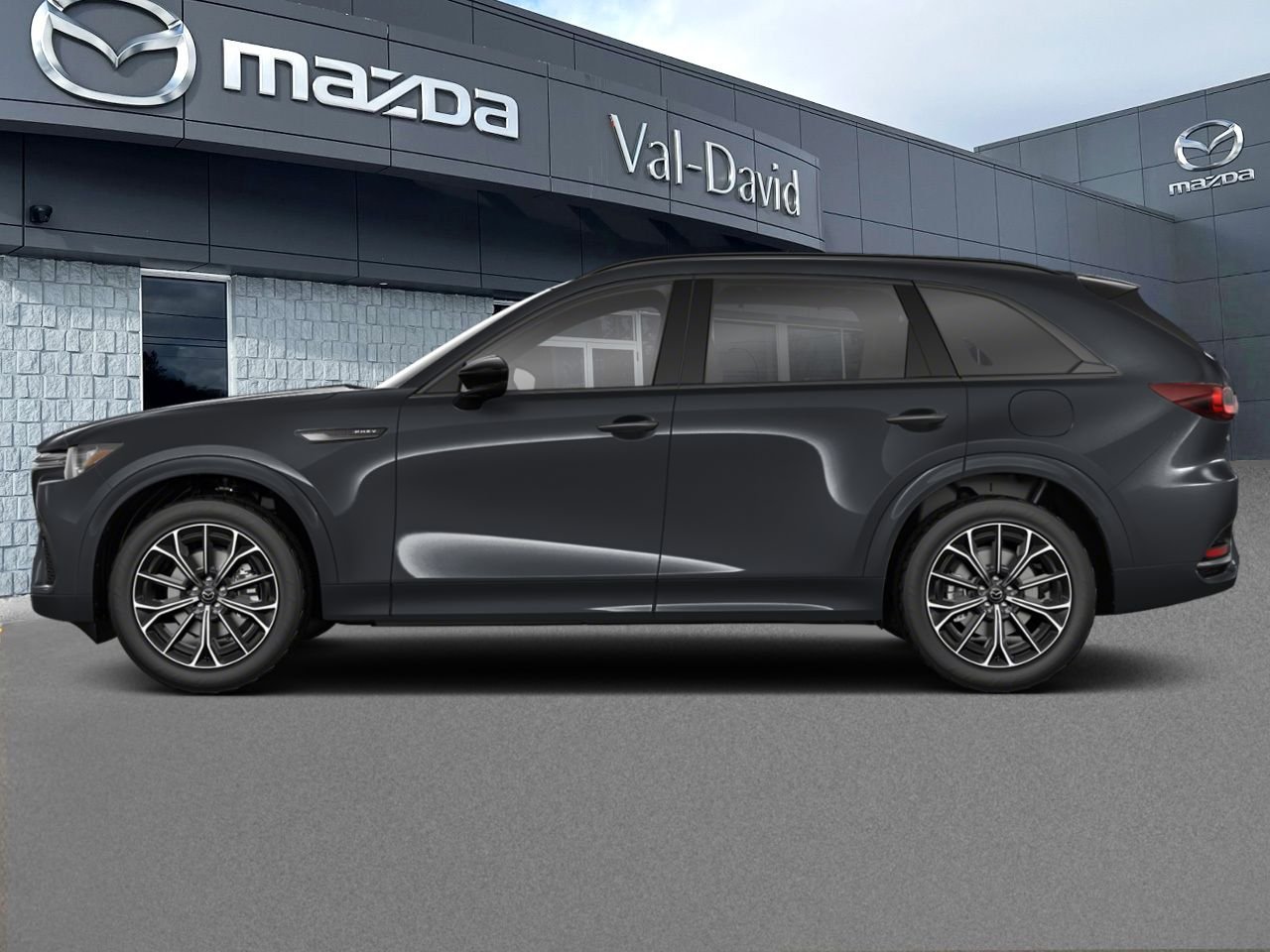 Mazda CX-70 hybride rechargeable GT TI 2026 Noir de jais mica Val-David - photo #1
