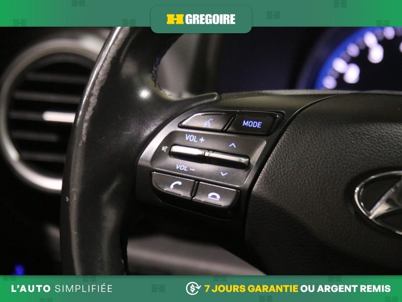 Hyundai Kona 822192 | Preferred AWD AUTO AC GR ELECT MAGS CAM RECUL BLEU 2020 Blanc Laval - photo #19