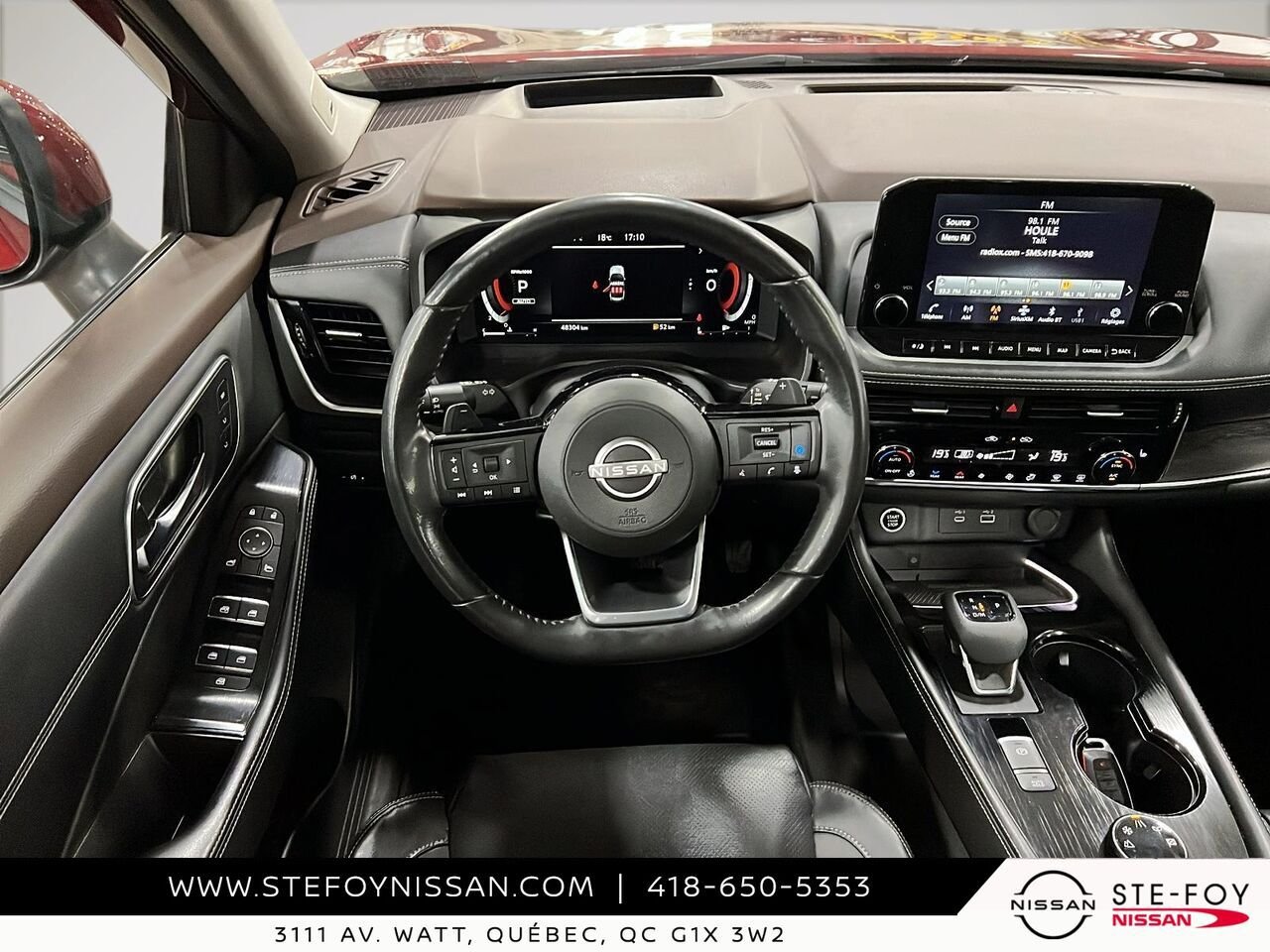 2023 Nissan Rogue Platine 4WD Cuir Red Ste-Foy - photo #13