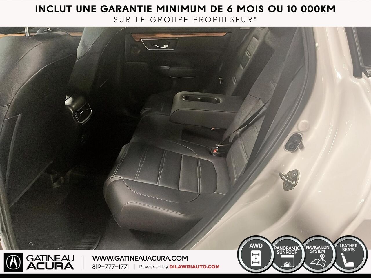 Honda CR-V Touring AWD 2020 Blanc Ottawa & Gatineau - photo #22