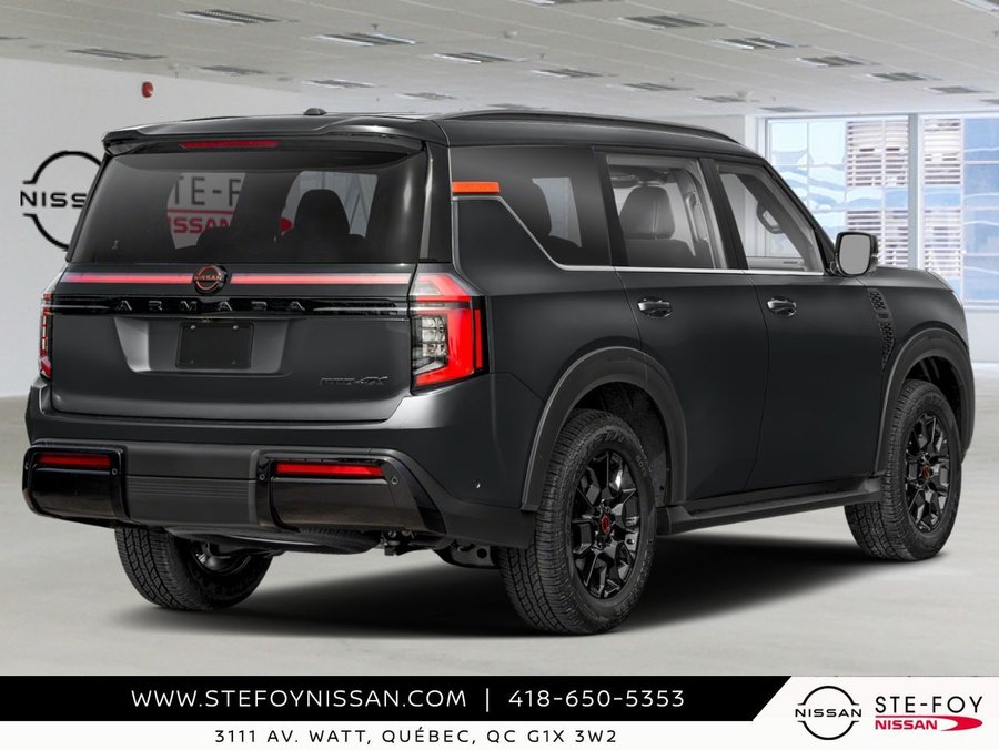 NISSAN Armada AR636 2026 Super noir