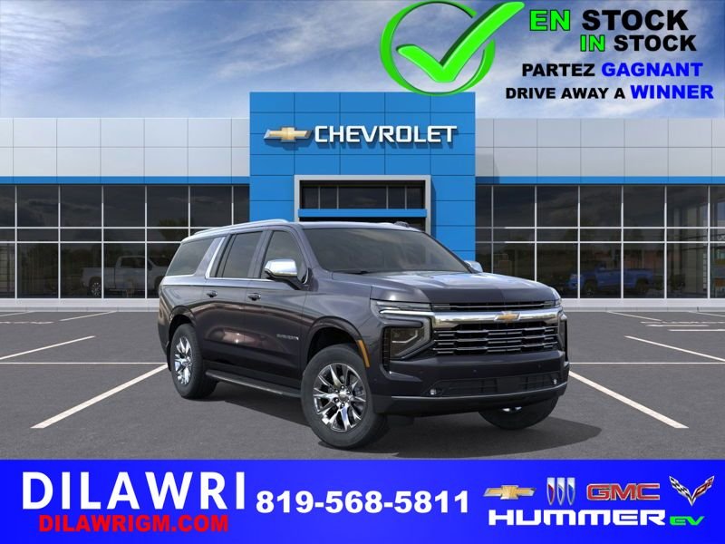 CHEVROLET Suburban Premier 4 portes 4RM 2026 Gris cendré métallisé Ottawa & Gatineau - photo #0