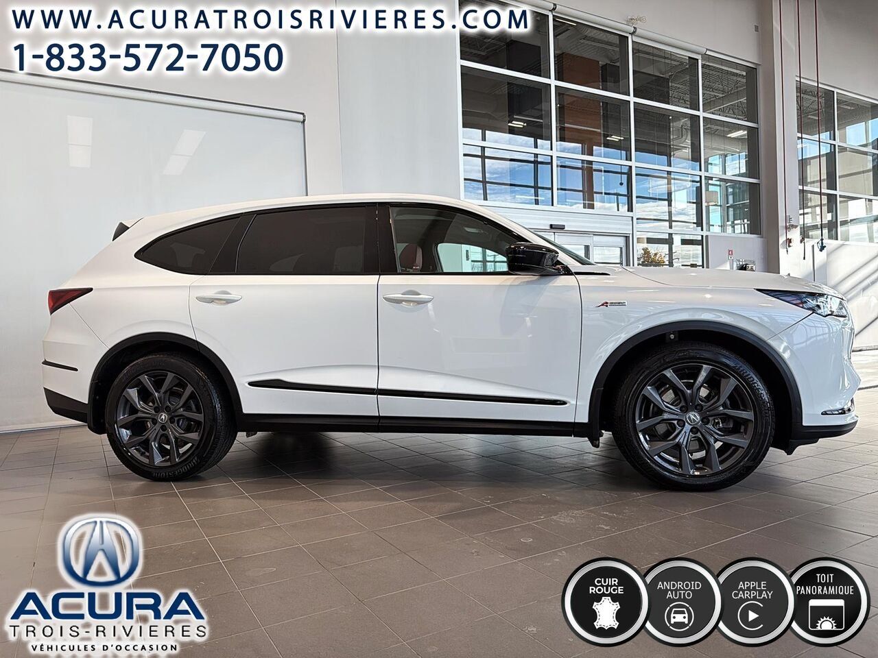 Acura MDX 2024 Blanc Trois-Rivières - photo #1
