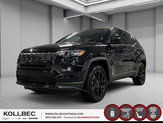 2022 Jeep Compass 2022 Diamond Black Crystal Pearl