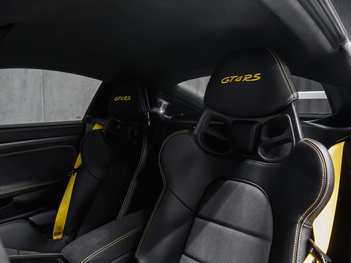 Porsche 718 Cayman GT4 RS 2025 Blanc Montréal - photo #48