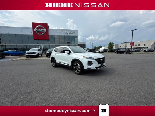 2019 Hyundai Santa Fe 2019 White