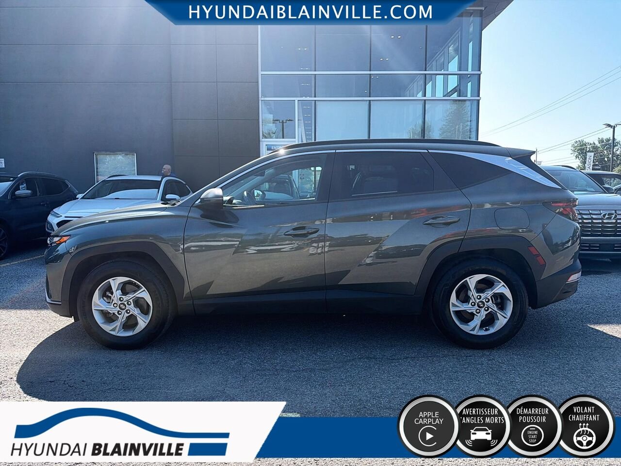 2022 Hyundai Tucson Grey Blainville - photo #6