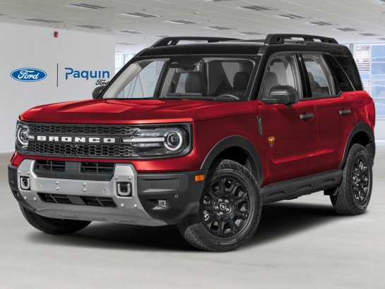 2026 Ford Bronco Sport 2026 Ruby Red Metallic Tinted Clearcoat