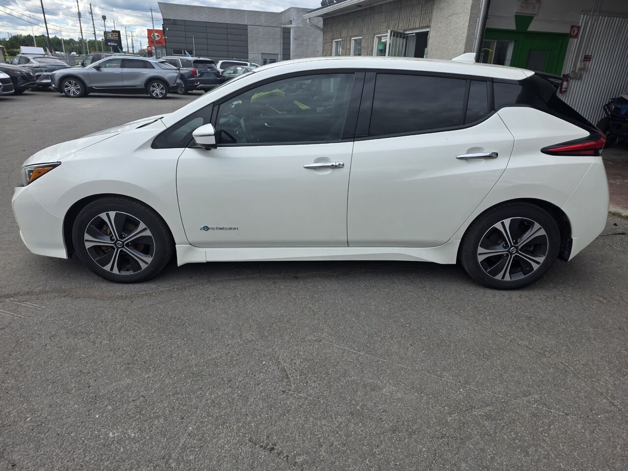 Nissan LEAF 2018 Blanc Longueuil, - photo #2