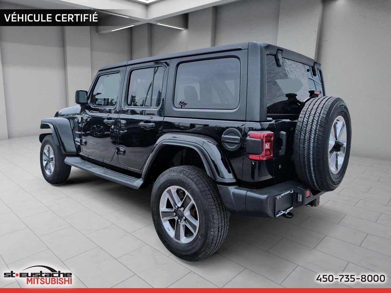 2018 Jeep Wrangler Unlimited Black Saint-Eustache - photo #4