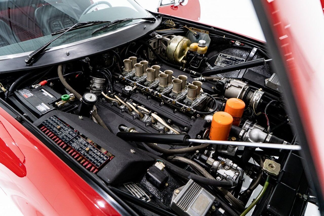 1973 Ferrari 365 GTB4 Daytona 18,301 miles With Orig Books/Tools/ Carbs / Filter Box Red Montreal - photo #30