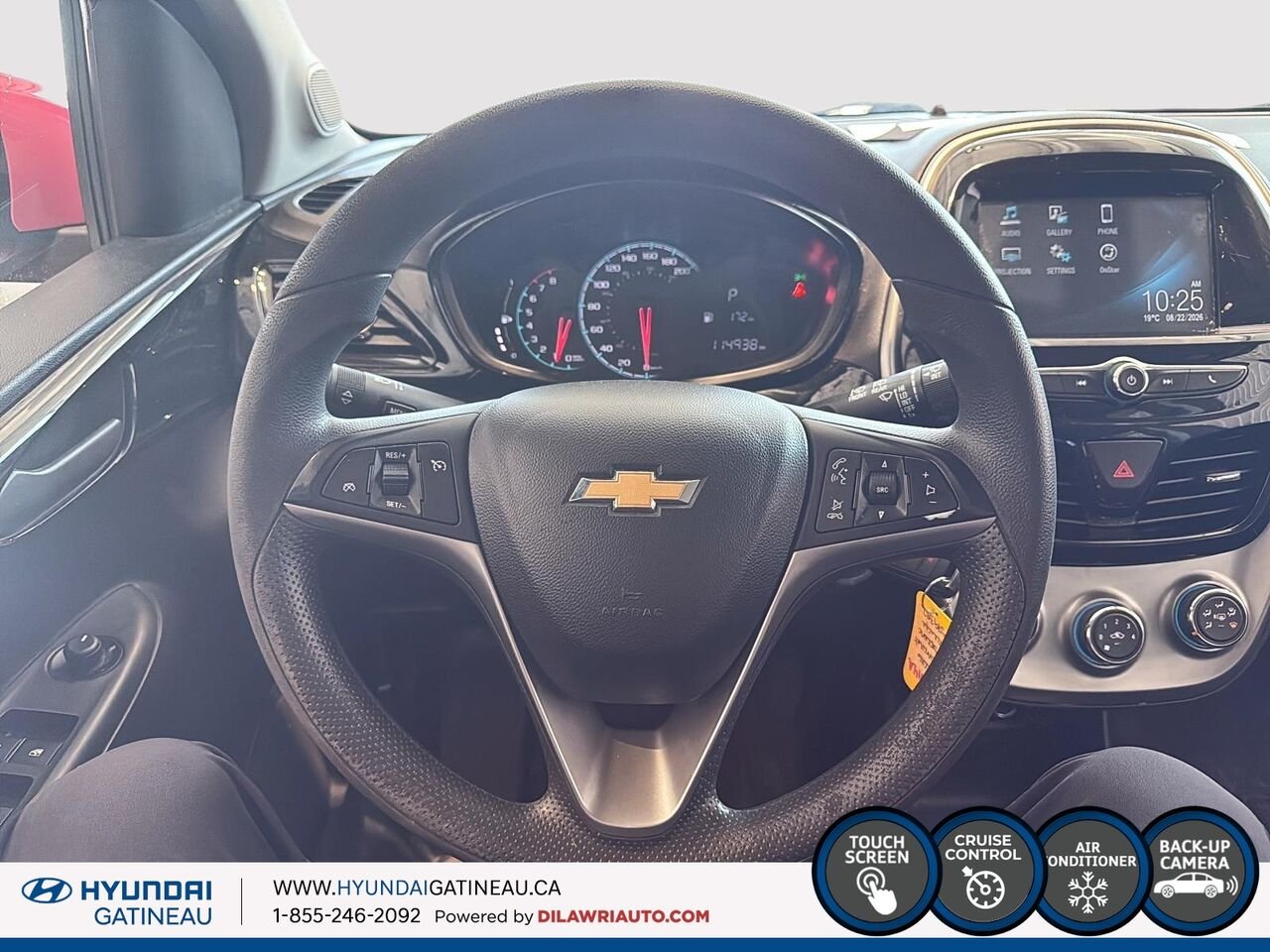 2016 Chevrolet Spark LT à hayon 5 portes transmission à variation continue avec 1LT Ottawa & Gatineau - photo #9