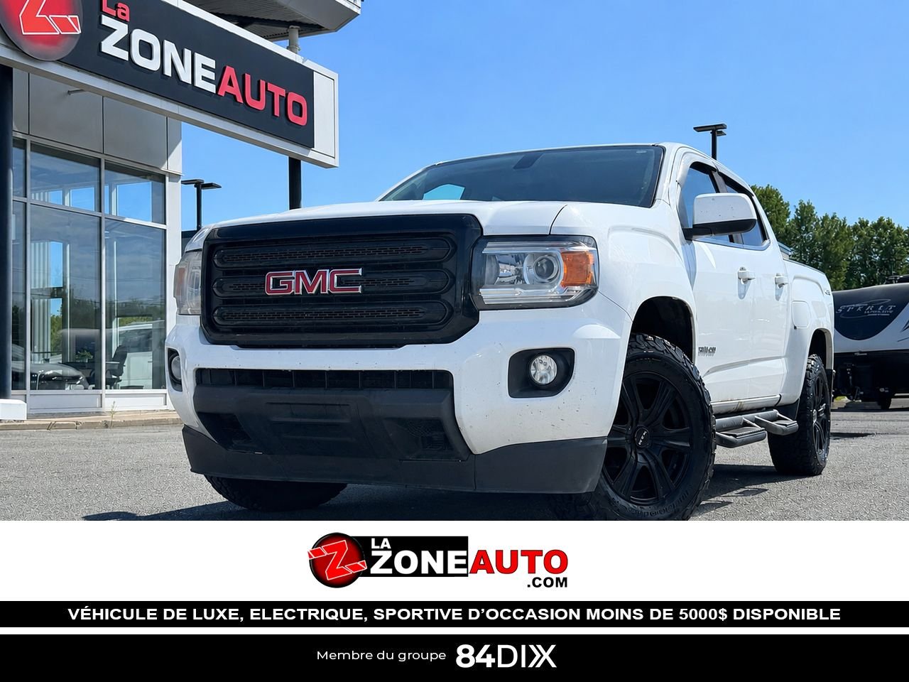 2018 GMC Canyon SLE White Granby - photo #0
