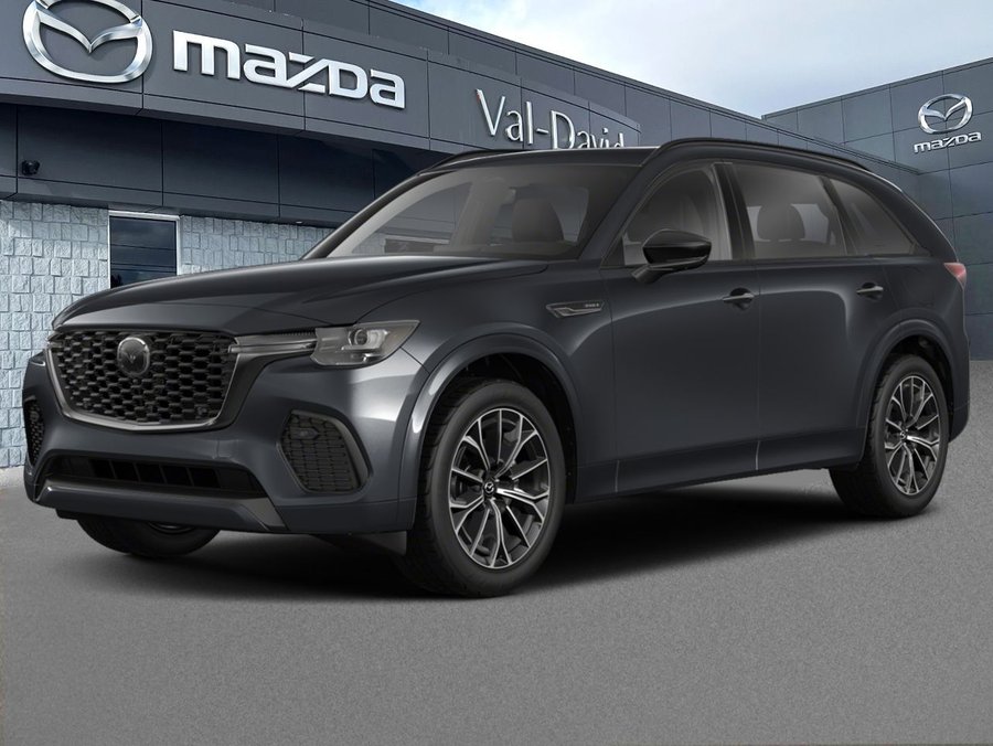 Mazda CX-70 hybride rechargeable GT TI, ÉCRAN TACTILE 12.9 POUCES, SIÈGES CHAUFFANTS 2026 Noir de jais mica