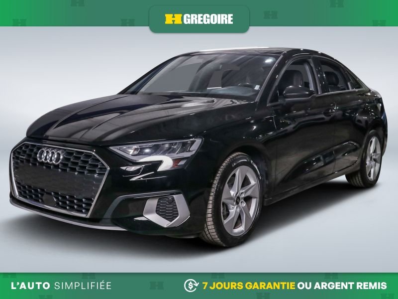 2023 Audi A3 Black Saint-Eustache - photo #2