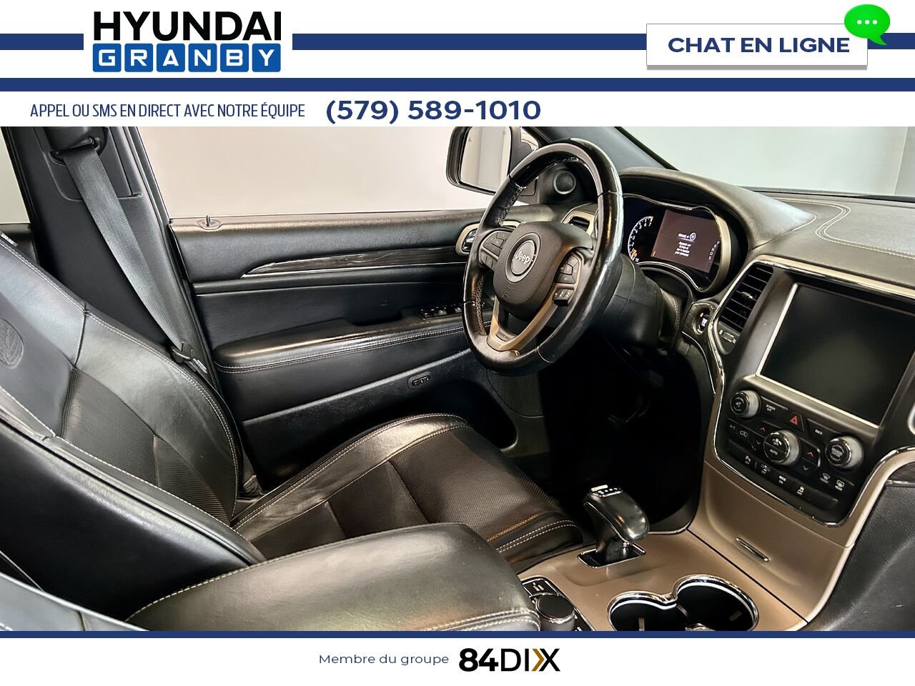 2015 Jeep Grand Cherokee White Granby - photo #21