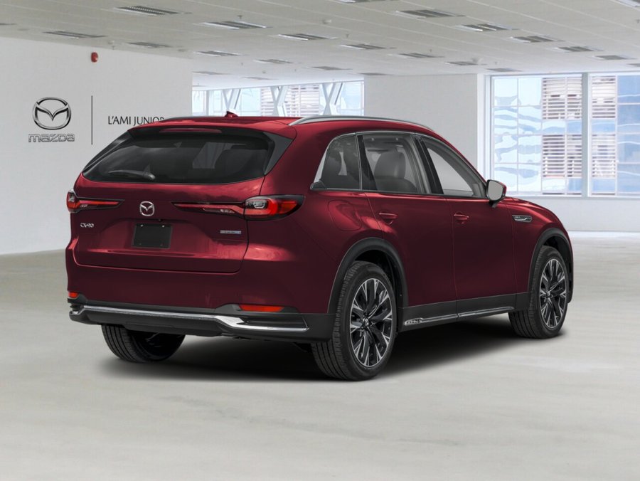 MAZDA CX-90 hybride rechargeable 2026 2026 Rouge artisanal cristal métallisé