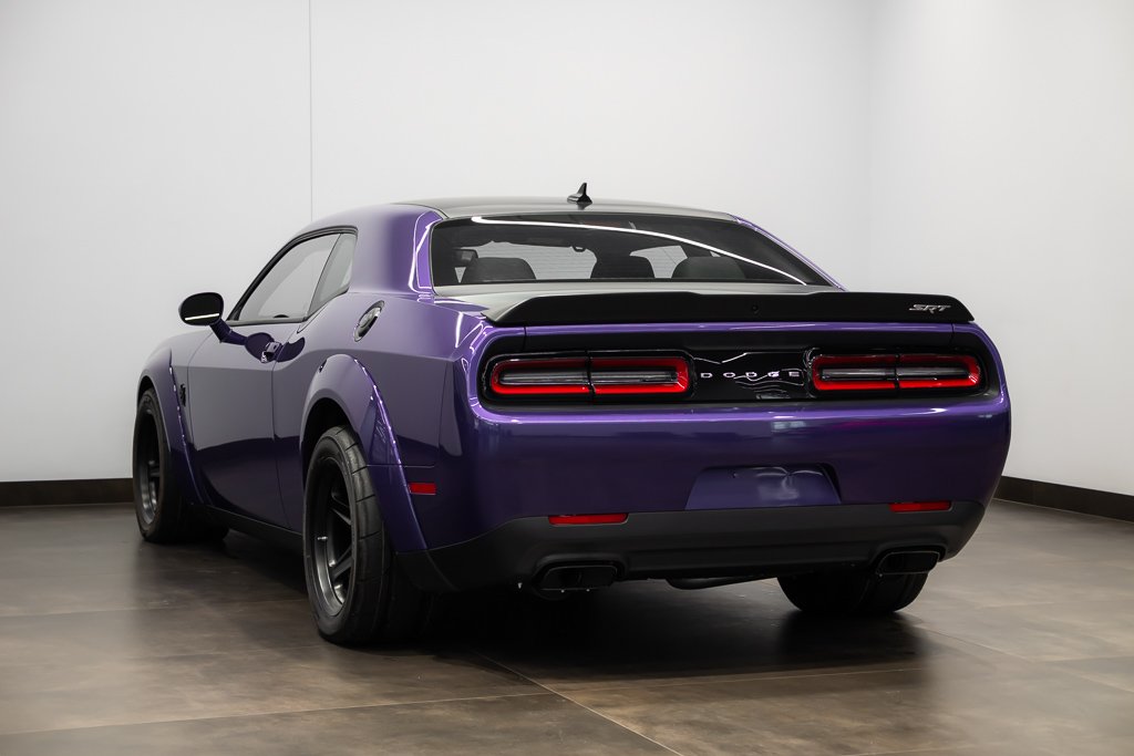 2018 Dodge Challenger SRT Demon RWD | Crate included & Sunroof Option Purple Kirkland - photo #5