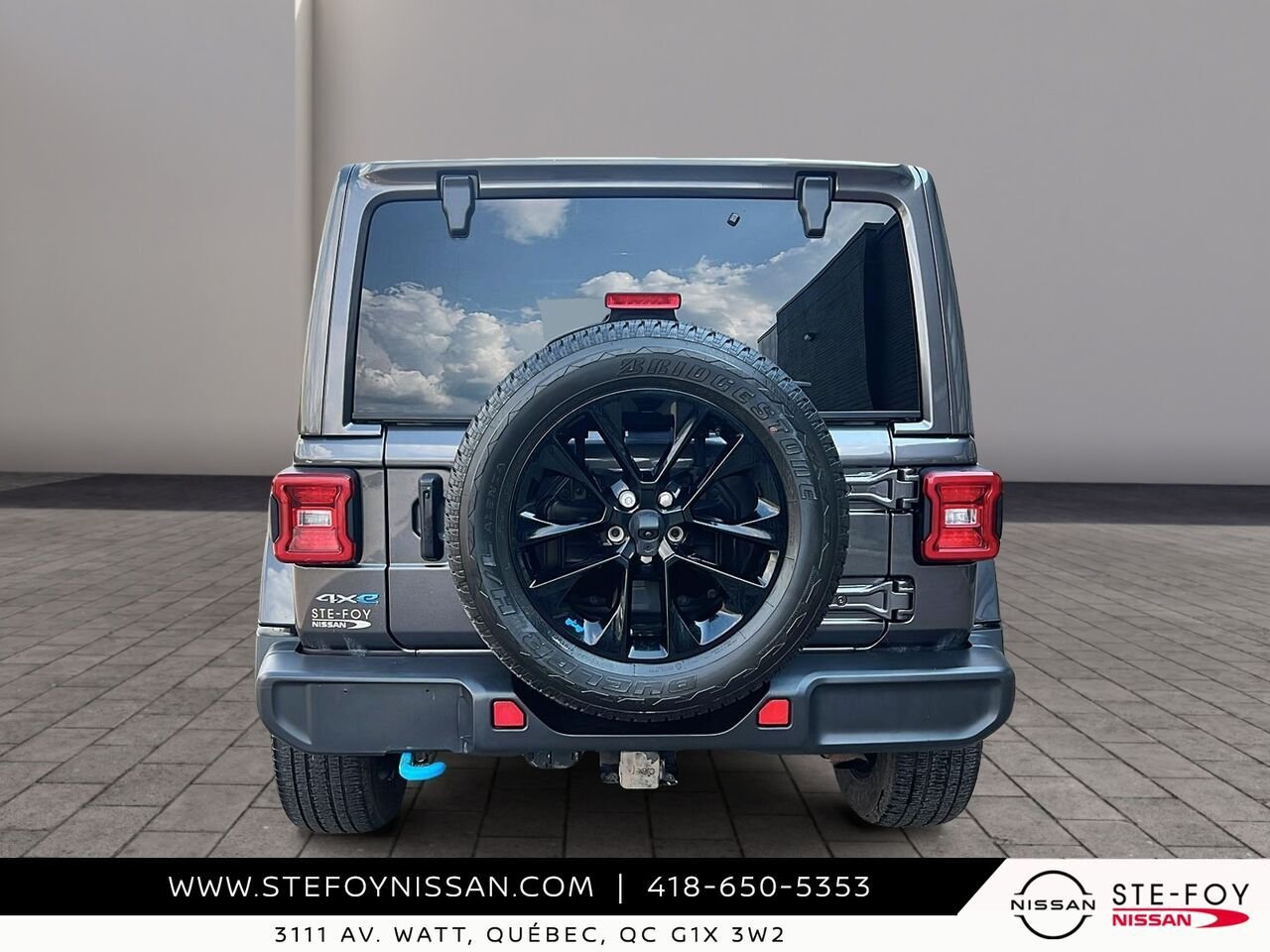 Jeep Wrangler 4xe SAHARA UNLIMITED 2022 Gris Ste-Foy - photo #2