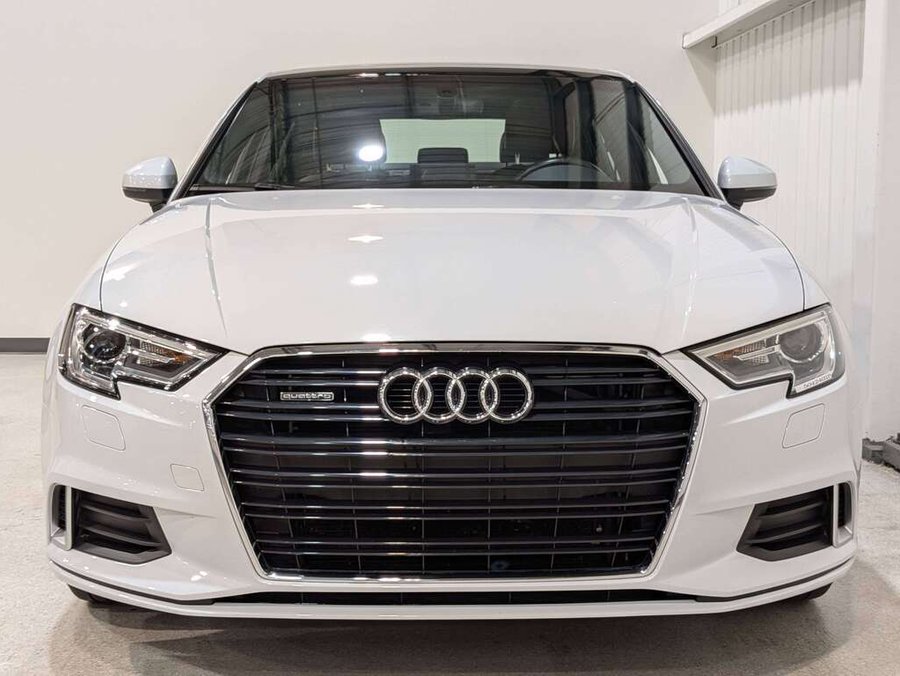 2018 Audi A3 Sedan White