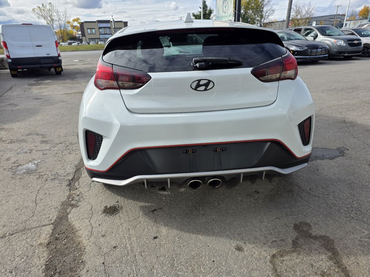 Hyundai Veloster 2019 Blanc Longueuil, - photo #4