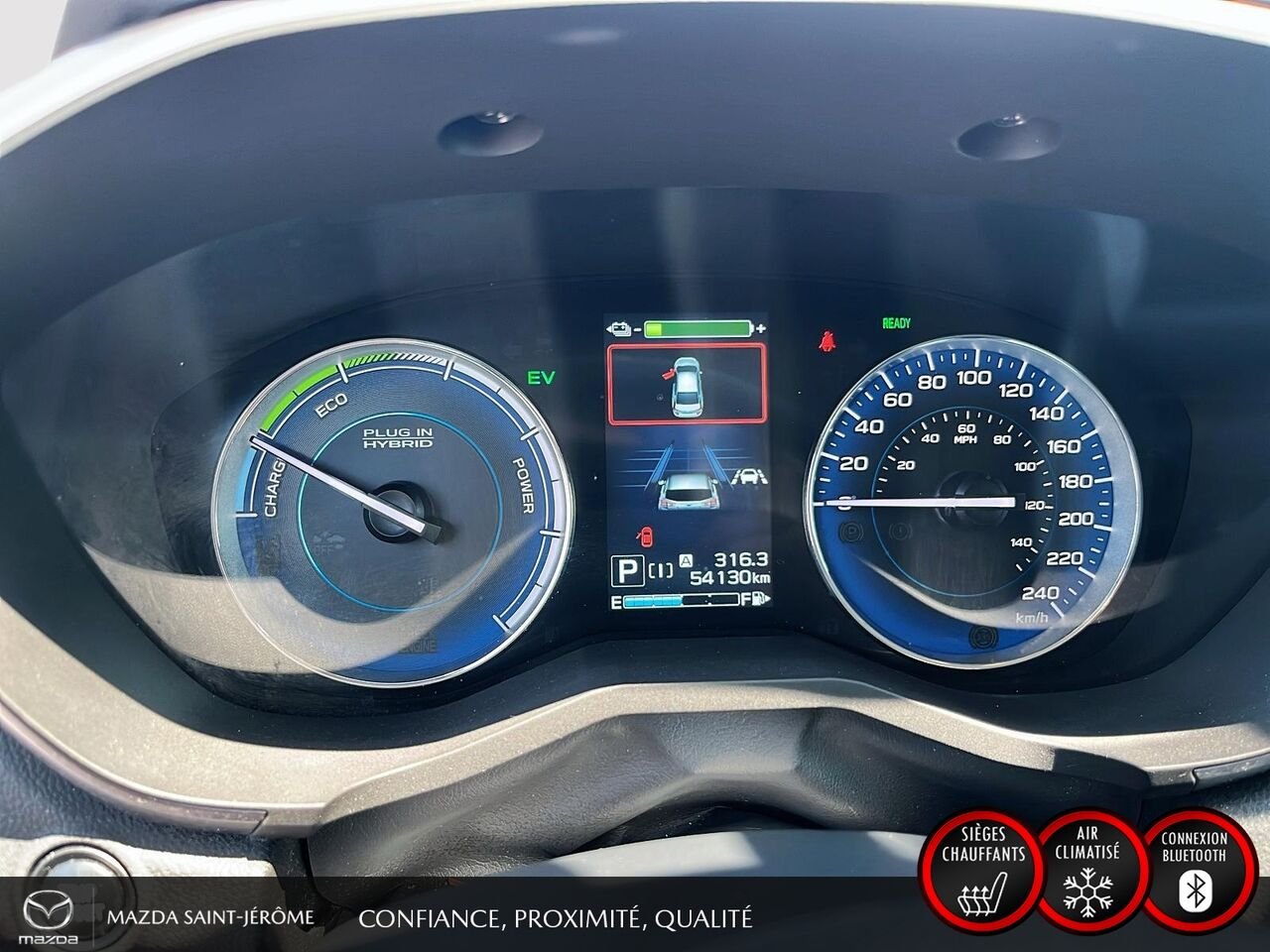 Subaru Crosstrek hybride rechargeable Limited HYBRIDE RECHARGEABLE | TOIT OUVRANT | AWD 2023 Gris Saint-Jérôme - photo #16