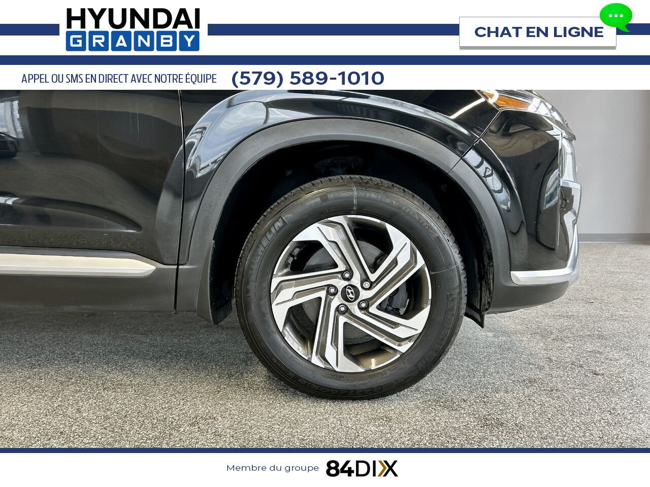 Hyundai Santa Fe 2022 Noir Granby - photo #8
