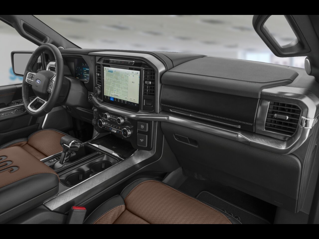 Ford F-150 KING RANCH CABINE SUPERCREW 4RM CAISSE DE 6,5 PI 2026 Noir agate métallisé Châteauguay - photo #4
