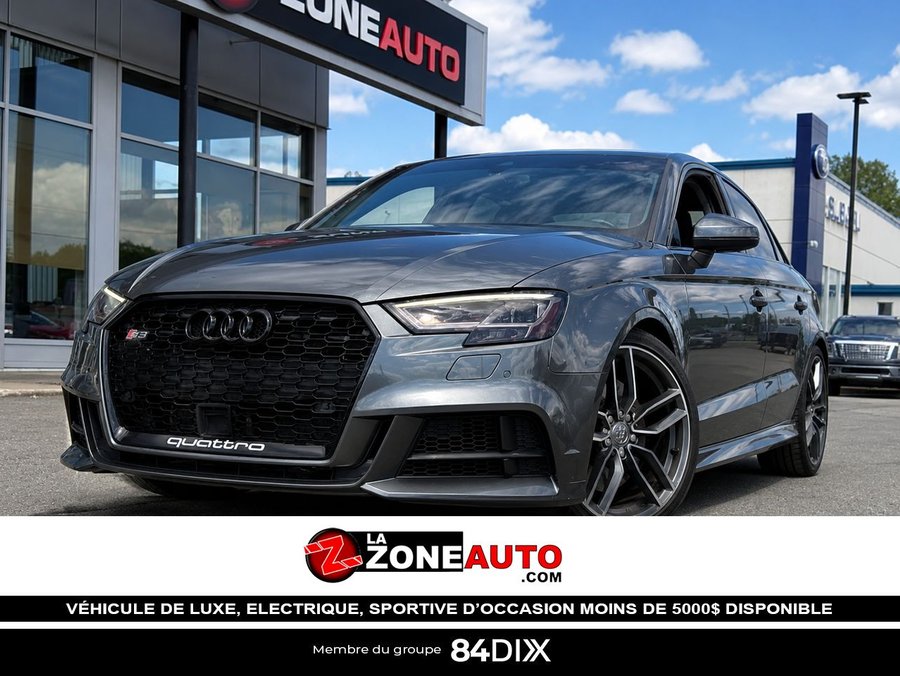 Audi S3 Technik 2017 2017 Gris