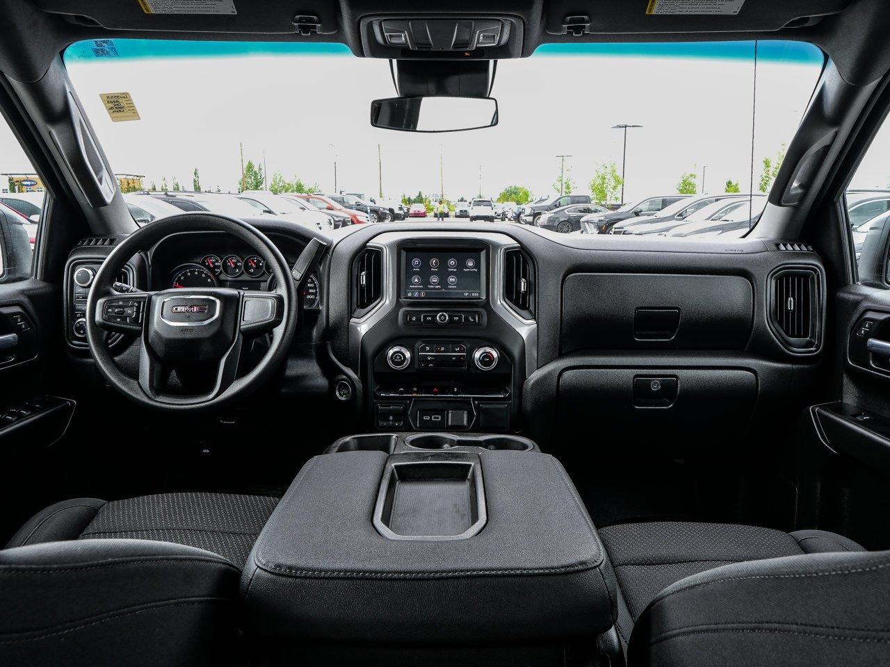 2023 GMC Sierra 1500 4WD Crew Cab 147 Pro White Sherwood Park - photo #27