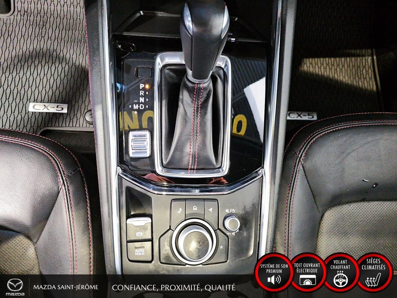 2023 Mazda CX-5 SPORT | CUIR | TOIT OUVRANT | AWD Red Saint-Jérôme - photo #19