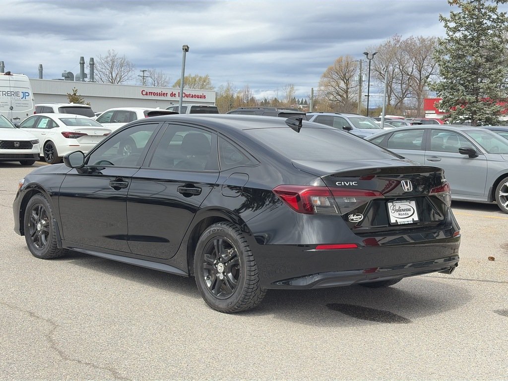 Honda Civic Sedan Sport 2025 Noir Gatineau - photo #4