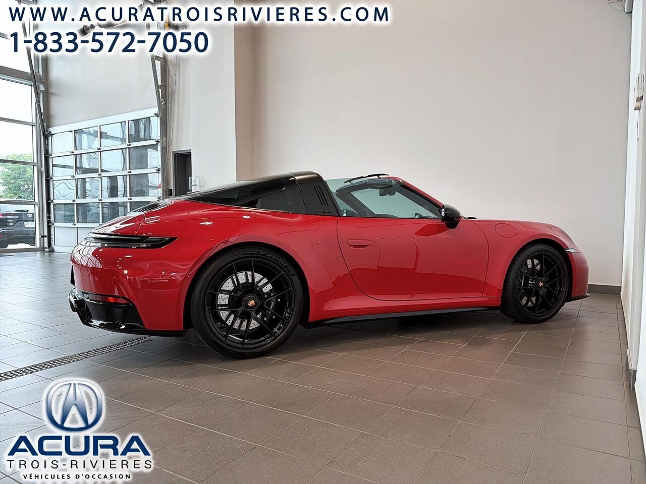 Porsche 911 TARGA 4 GTS T-HYBRID 2026 Rouge Trois-Rivières - photo #18