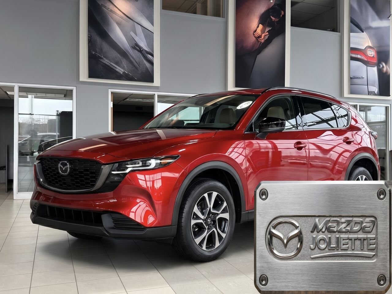 MAZDA CX-5 2026 Rouge vibrant cristal métallisé Notre-Dame-des-Prairies - photo #0