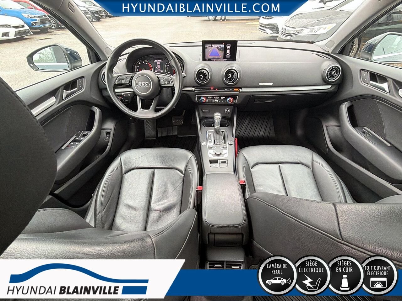 Audi A3 berline 2019 Bleu Blainville - photo #20