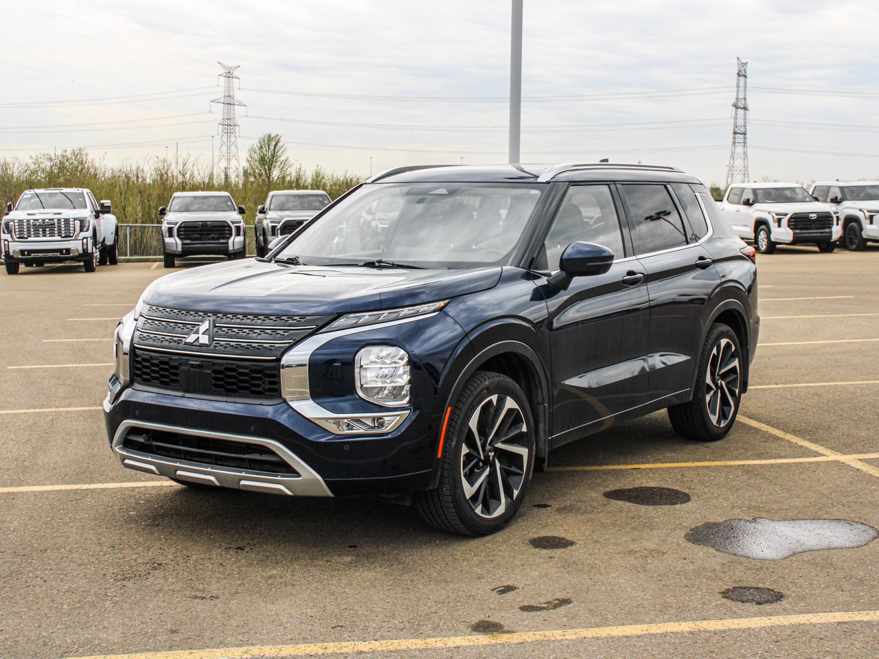 2024 Mitsubishi Outlander GT S-AWC Blue Sherwood Park - photo #3