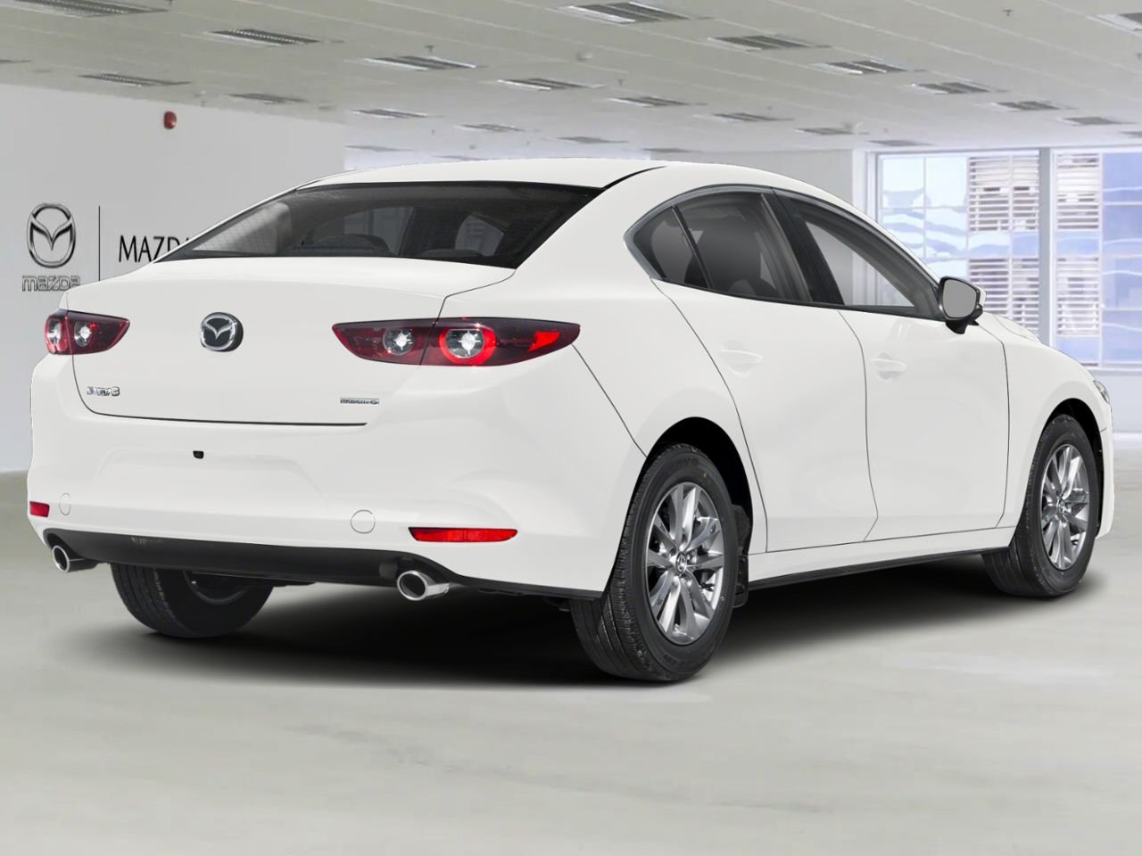 2026 MAZDA Mazda3 GX TA Snowflake White Pearl Saint-Jérôme - photo #1