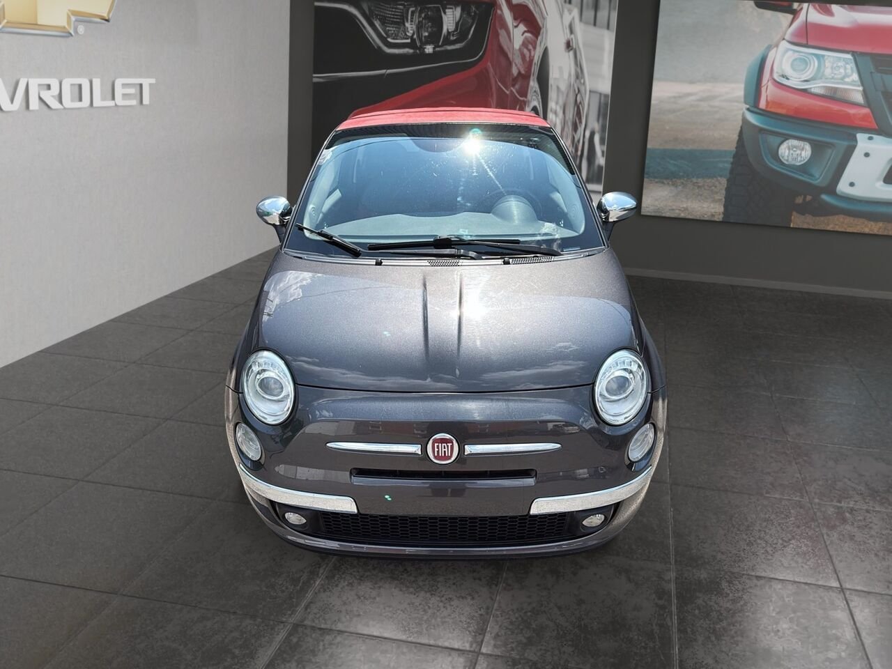 2014 FIAT 500 LOUNGE Grey Saint-Hyacinthe - photo #1