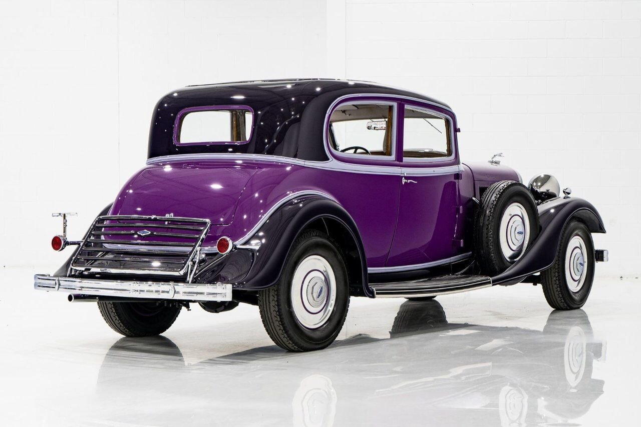 1933 Lincoln KB Victoria Coupe One Of 18 Built, And The Only Known Surviving **PRICE IN USD** Purple Montreal - photo #21