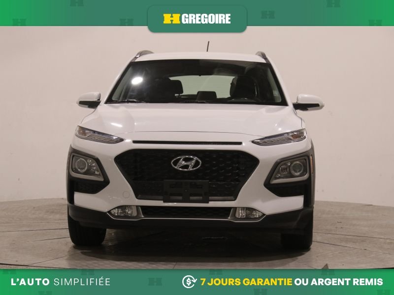 Hyundai Kona 822192 | Preferred AWD AUTO AC GR ELECT MAGS CAM RECUL BLEU 2020 Blanc Laval - photo #1