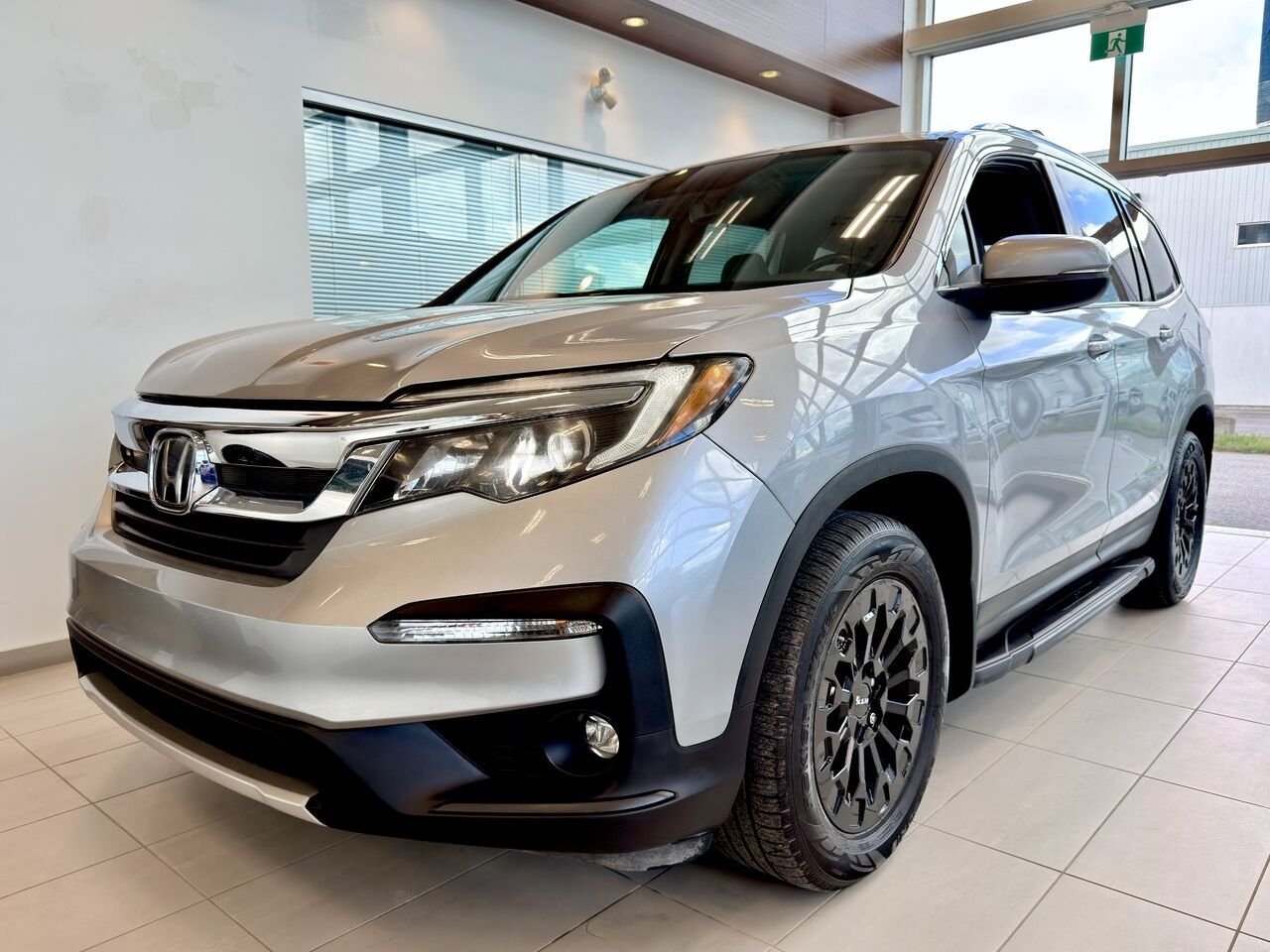2019 Honda Pilot Silver Notre-Dame-des-Prairies - photo #4