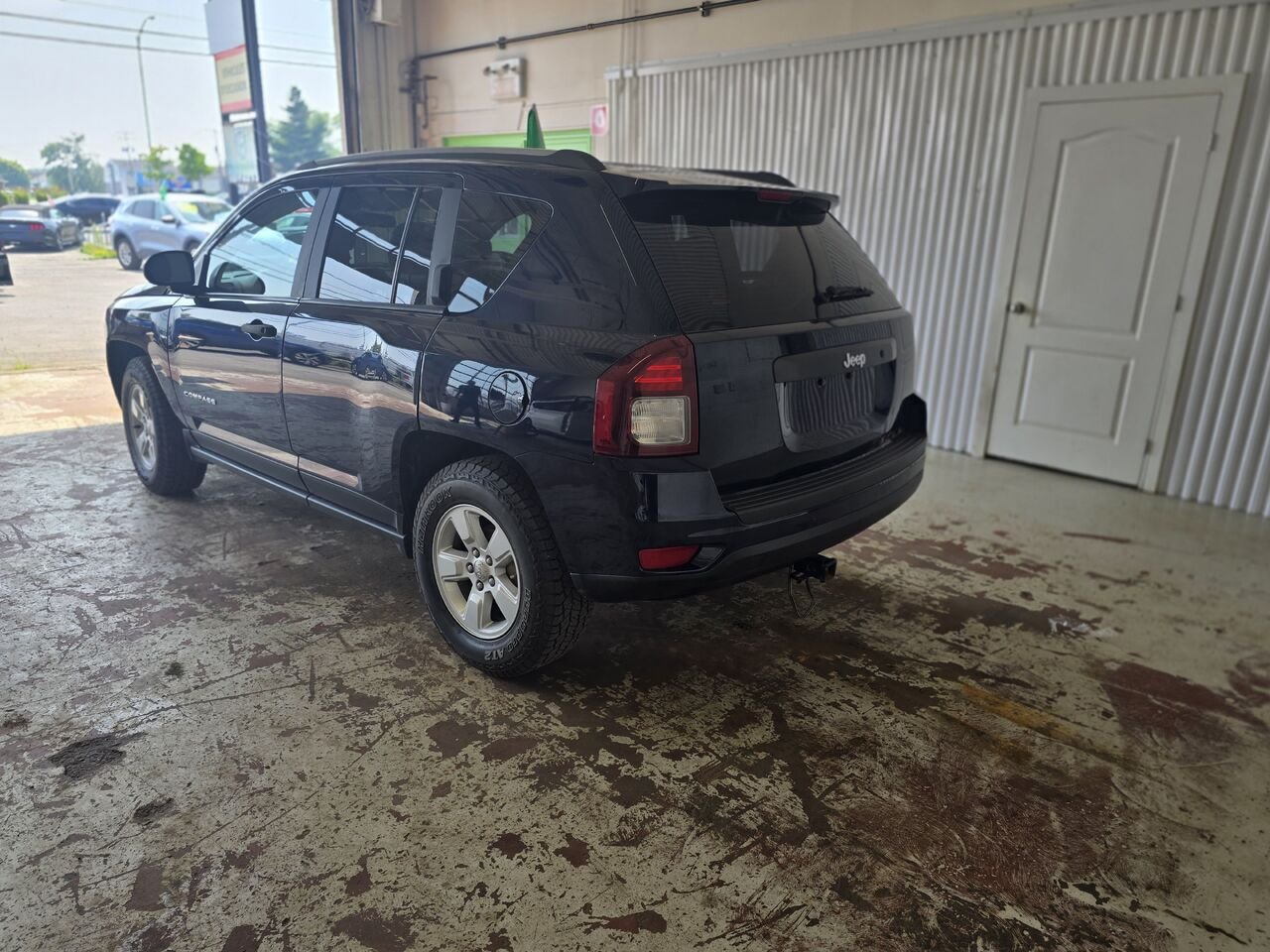 2017 Jeep Compass Blue  - photo #2