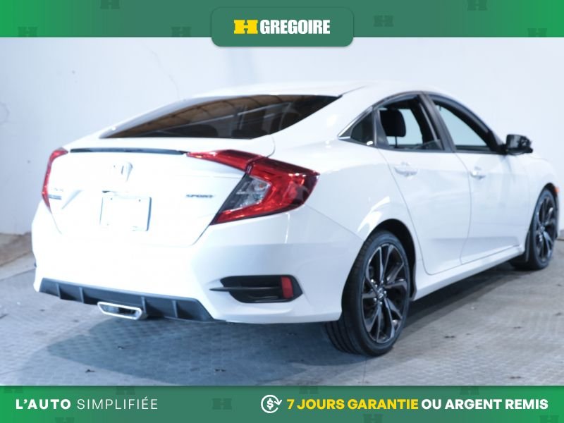2021 Honda Civic White Laval - photo #8