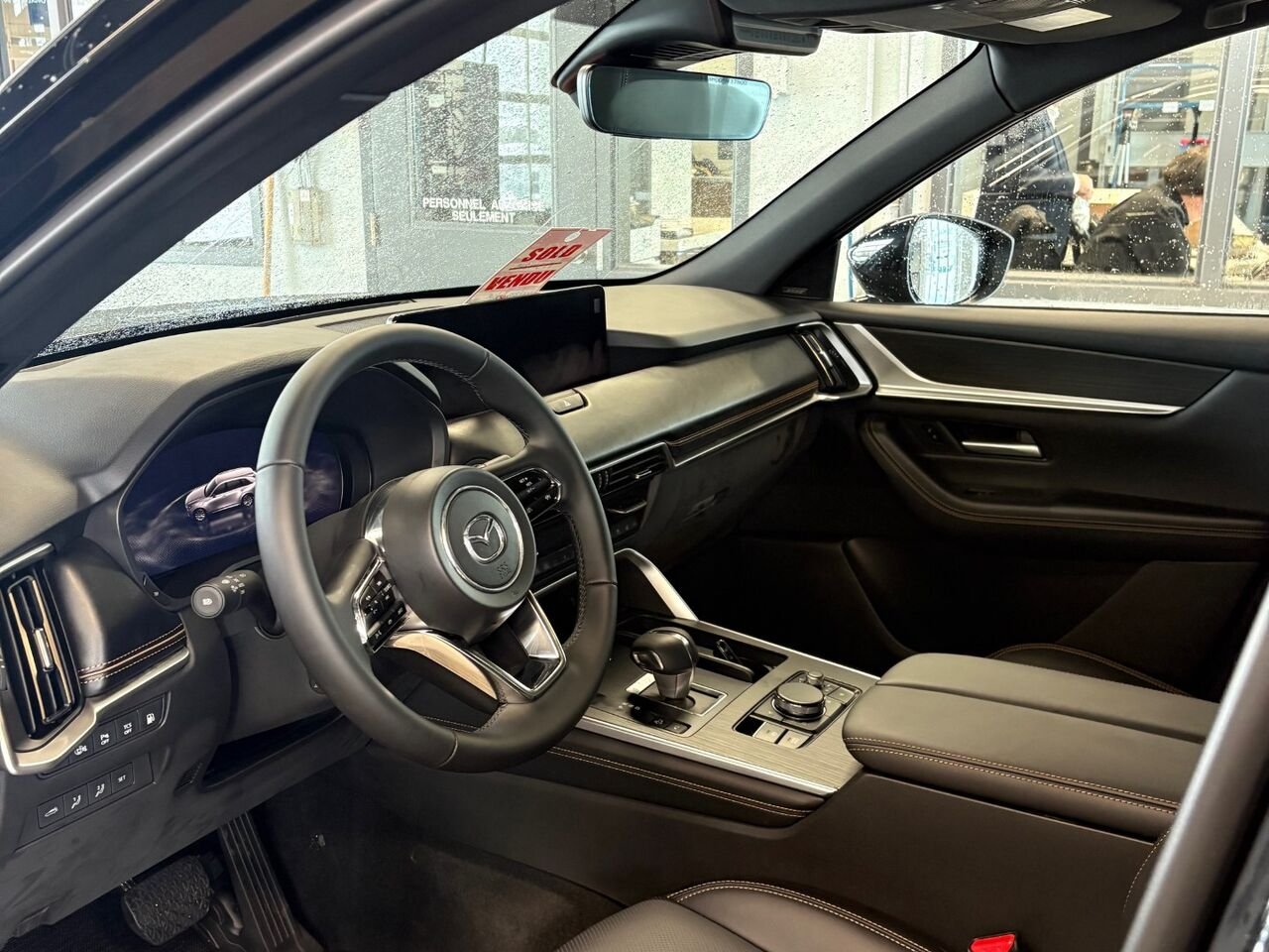 2026 MAZDA CX-90 PHEV Signature TI Jet Black Mica Châteauguay - photo #6