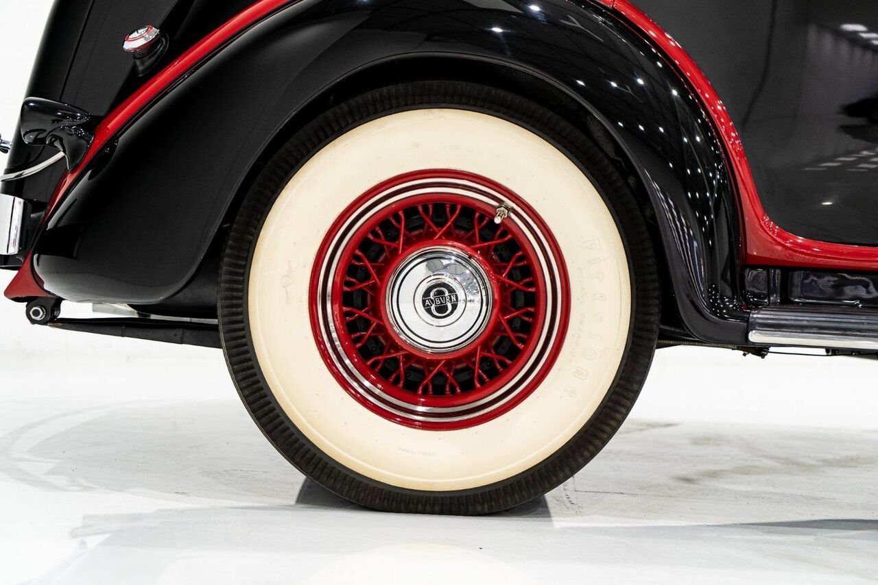 Auburn 851 Supercharge Phaeton **PRIX EN USD** 1935 Noir Montréal - photo #49